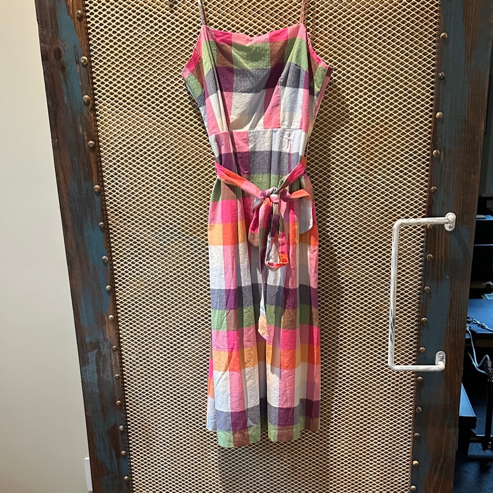 Kate Spade Multicolor Plaid Dress